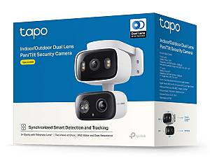 TP-LINK smart κάμερα Tapo C246D, dual lens, 2K/3MP, WiFi, PTZ, IP65, V1.0 TAPO-C246D