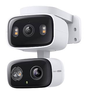 TP-LINK smart κάμερα Tapo C246D, dual lens, 2K/3MP, WiFi, PTZ, IP65, V1.0 TAPO-C246D