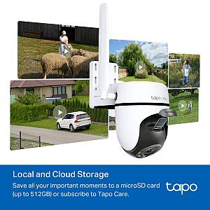 TP-LINK smart κάμερα Tapo C501GW, 1080p, 4G, PTZ, IP66, V2.0 TAPO-C501GW