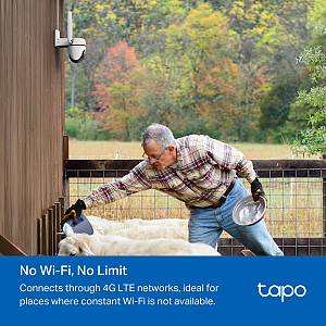 TP-LINK smart κάμερα Tapo C501GW, 1080p, 4G, PTZ, IP66, V2.0 TAPO-C501GW