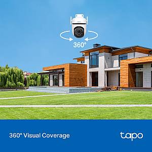 TP-LINK smart κάμερα Tapo C520WS, 2K, WiFi, PTZ, IP66, V2.0 TAPO-C520WS