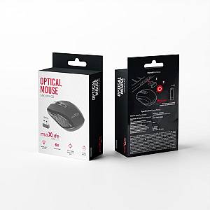 Ασύρματο Ποντίκι Maxlife MXHM-02 Μαύρο