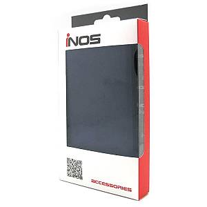 Θήκη Flip Book inos Apple iPhone 13 Pro Max Curved S-Folio Μπλε