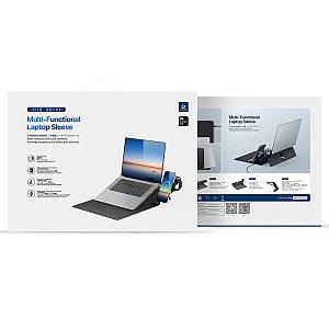 Θήκη Ασύρματης Φόρτισης Dux Ducis AirQ 3 σε 1 για Laptop/ Macbook/ Notebook/ Tablet 13.6-14.2 Μαύρο