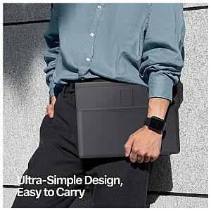 Θήκη Ασύρματης Φόρτισης Dux Ducis AirQ 3 σε 1 για Laptop/ Macbook/ Notebook/ Tablet 15.0-16.0 Μαύρο