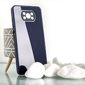 Θήκη TPU & Glass inos Apple iPhone 13 Pro Max CamGuard Σκούρο Μπλε