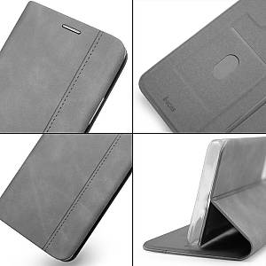 Θήκη Flip Book inos Xiaomi Poco X5 5G/ Redmi Note 12 5G S-Folio NE Γκρι