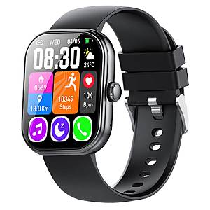 Smartwatch Devia WT6 2.01 Μαύρο