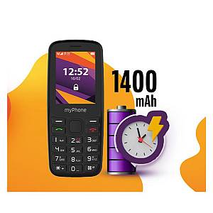 Κινητό Τηλέφωνο myPhone 6410 LTE (Dual SIM) Μαύρο