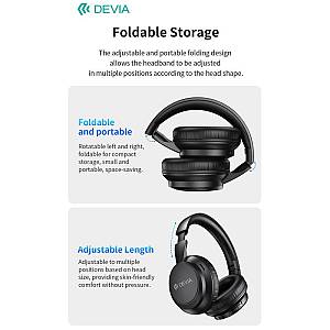 Ασύρματα Ακουστικά Κεφαλής Devia JH-820 Lite1 Μπεζ