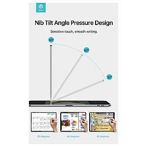 Universal Πενάκι Οθόνης Devia X-Active Stylus pen-2-S Λευκό