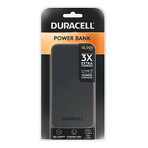 Φορτιστής Ανάγκης Duracell Charge Plus 15W 10000mAh Μαύρο