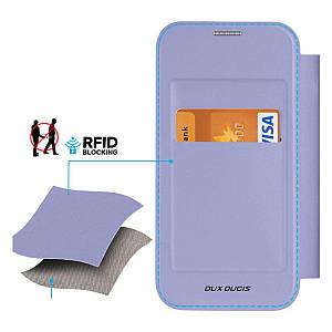Θήκη Flip Dux Ducis Skin X Pro Wallet Apple iPhone 15 Μωβ