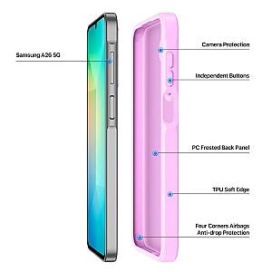 Θήκη TPU & PC Dux Ducis Yind Samsung A266 Galaxy A26 5G Ροζ
