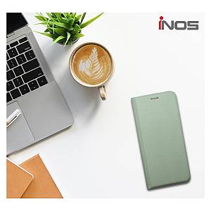 Θήκη Flip Book inos Samsung S721B Galaxy S24 FE 5G Foldio Φυστικί