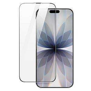 Tempered Glass 2.5D Dux Ducis Apple iPhone 17 με Dust-free Auto Alignment Kit Roga Μαύρο (1 τεμ.)