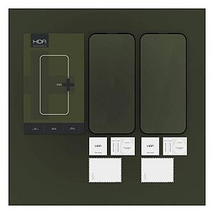 Tempered Glass Full Face Hofi Pro+ Apple iPhone 16 Μαύρο (2 τεμ.)