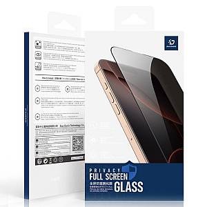 Tempered Glass Full Face Privacy Dux Ducis Apple iPhone Air Μαύρο (1 τεμ.)