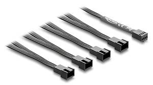 DELOCK καλώδιο 1x 4pin PWM σε 4x 4pin PWM 84540 για ανεμιστήρες, 40cm 84540