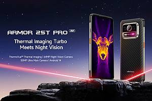 ULEFONE smartphone Armor 25T Pro, 6.78, 8/256GB, 5G, 6500mAh, IP68/IP69K/MIL-STD-810H, μαύρο ARMOR25TPRO8-BK