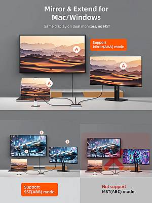 CABLETIME HDMI splitter CT-HSP4K2-AG, 1 σε 2, 4K/60Hz, uni-directional, γκρι CT-HSP4K2-AG