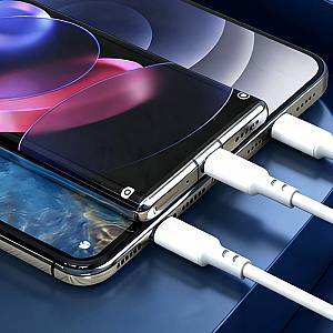 KAKUSIGA καλώδιο USB σε USB-C/Lightning/Micro USB KSC-1025, 5A, 480Mbps, 1.2m, λευκό KSC-1025