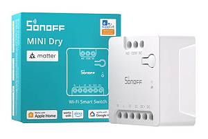 SONOFF smart διακόπτης MINI-D, WiFi, συμβατός με Matter, λευκός MINI-D