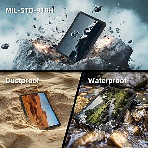 ONERUGGED tablet T1, 8.68, 8/128GB, 4G, 8000mAh, IP68/MIL-STD 810H/Atex Zone 2, μαύρο OR-T1-BK
