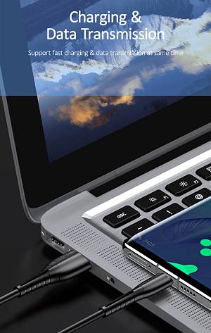 USAMS καλώδιο USB-C σε USB US-SJ366, 2A, 1m, μαύρο SJ366USB01