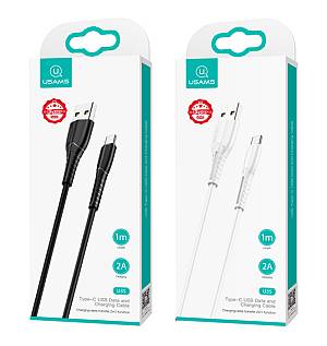 USAMS καλώδιο USB-C σε USB US-SJ366, 2A, 1m, μαύρο SJ366USB01