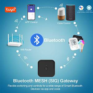 INHOCON smart hub WG02, Wi-Fi & Bluetooth, μαύρο WG02