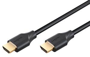 GOOBAY καλώδιο HDMI 2.2 80092, 16K/60Hz, 96 Gbps, 1.5m, μαύρο 80092
