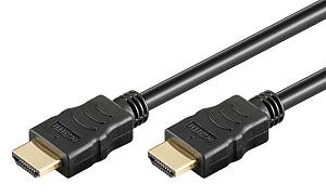 GOOBAY καλώδιο HDMI 80105 με Ethernet, soft, 4K/60Hz, 18 Gbps, 5m, μαύρο 80105