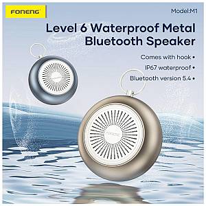 Φορητό Ηχείο Bluetooth Foneng M1 BT 5.4 1100mAh 5W Καφέ