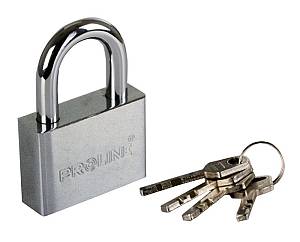 PROLINE λουκέτο ασφαλείας 24860, 4x κλειδιά, μεταλλικό, 60mm PR-24860