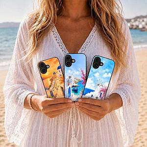 Θήκη Sonique Greek Island Muse Series για Samsung Galaxy A14 4G / Galaxy A14 5G Άνεμος Μυκόνου