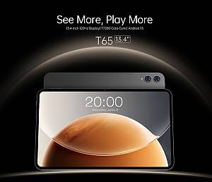 TECLAST tablet T65, 13.4, 6/128GB, 4G, Android 15, 8000mAh, γκρι T65-GR