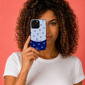 Θήκη Sonique Delulu Polka Era Series για Samsung Galaxy A50 / Galaxy A50S / Galaxy A30S Blue Mentally