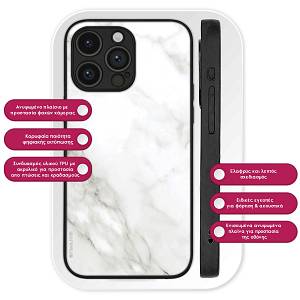 Θήκη Sonique Marble Series για OnePlus 10 Pro 5G Λευκό