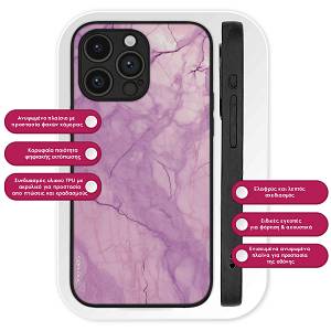 Θήκη Sonique Marble Series για Oppo Find X3 Neo 5G Βιολετί