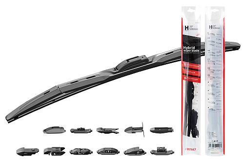 AMIO υαλοκαθαριστήρας Hybrid 02204, 17" (425mm), 11 αντάπτορες 02204