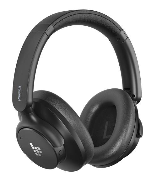 TRONSMART headphones Sounfii Q20S, ασύρματα & ενσύρματα, Hybrid ANC, Φ40mm, 500mAh, μαύρα 1165969