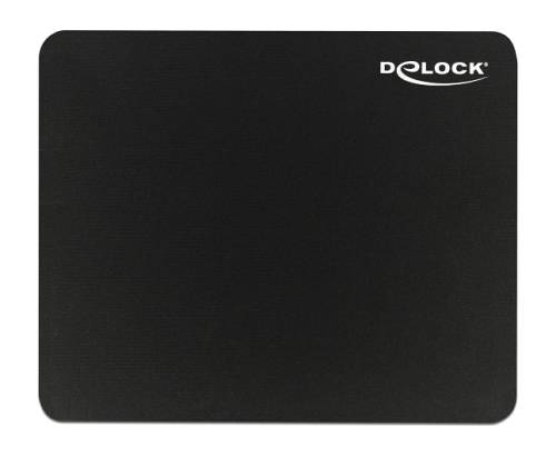 DELOCK mouse pad 12005, 22x18x0.2cm, μαύρο 12005