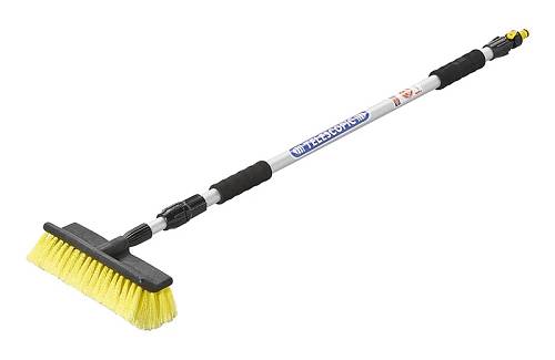 PROPLUS βούρτσα πλυσίματος 150681, τηλεσκοπική έως 1.8m, κίτρινη/μαύρη 150681