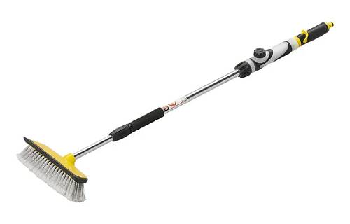PROPLUS βούρτσα πλυσίματος 150689, τηλεσκοπική έως 1.5m, κίτρινη 150689