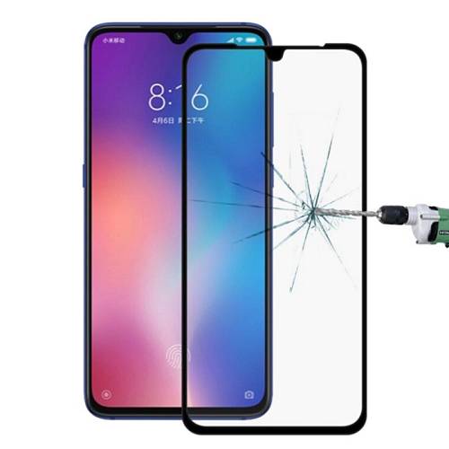 XIAOMI Redmi Note 7 - TEMPERED GLASS 9H Hardness 0,3mm 5D ΜΑΥΡΟ FULL GLUE