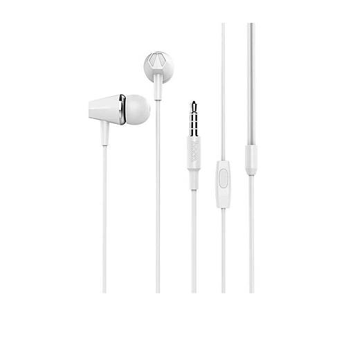 HOCO - M34 Stereo Wired Earphones Handsfree White