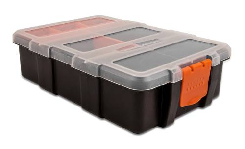 DELOCK ταμπακιέρα 18419, 11 θέσεων, 220 x 155 x 60mm, πλαστική, μαύρη 18419