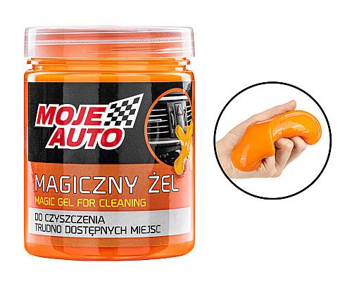 MOJE AUTO καθαριστικό gel επιφανειών 19-661, 200g, πορτοκαλί 19-661