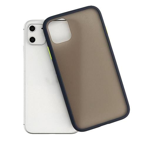 Samsung Galaxy S20 Ultra - Silicon Vennus Color Button Bumper case blue